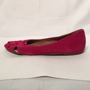 Pink Lucky Brand Size 6.5 m Leather Upper